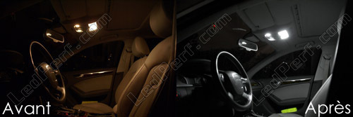 Pack Full Leds intérieur pour Audi A5 8T Plus