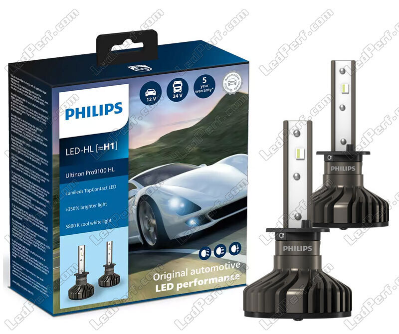 Philips Ampoules led de voiture H1 à prix pas cher