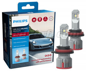 Kit Ampoules H11 LED PHILIPS Ultinon Pro9200 +400% 5800K  - LUM11362U92X2