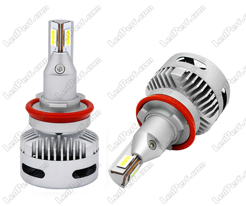 Ampoules H11 LED Ultra Puissantes 100W pour feux lenticulaires 360°