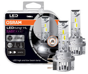 KIT led ampoule H15 15/55W ELISTAR V10S haute puissance