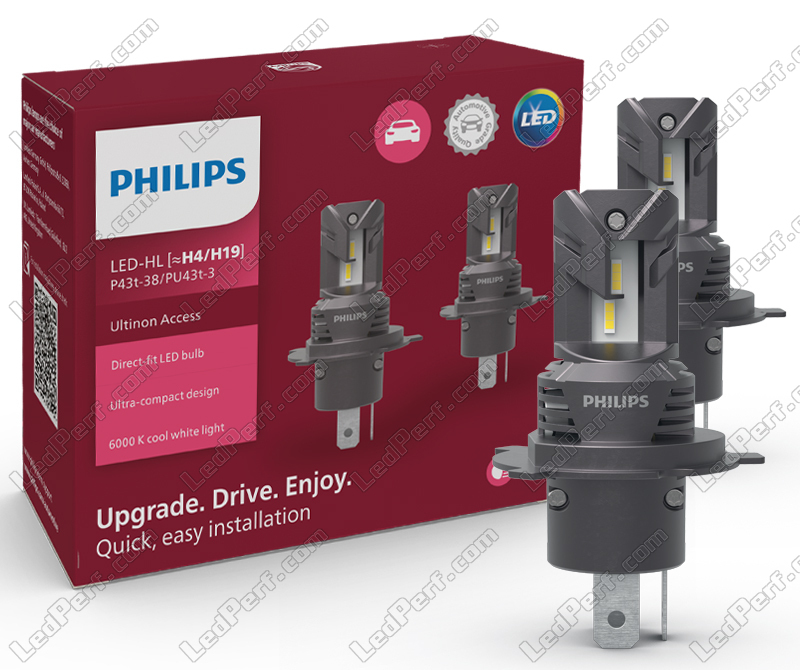 Ampoules h4 led Philips - Équipement auto