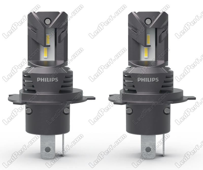 Ampoule LED H4 ULTINON X2 PHILIPS - 11342ULWX2 PHILIPS - Feu de