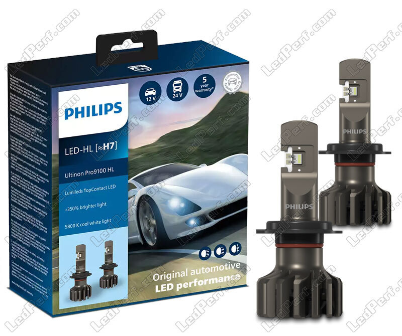 Ampoule LED Eclairage Avant PHILIPS Ultinon Pro5000 HL - H4 - ref