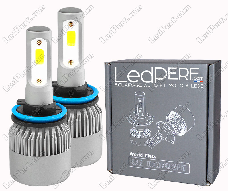 Kit LED H9 Haute Puissance pour phares - Garantie 5 ans et Port
