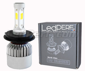 Ampoule LED H4 pour Sauna de Moto, HS1, 3535 Puces, 1400LM, 12V DC, 1 Pièce