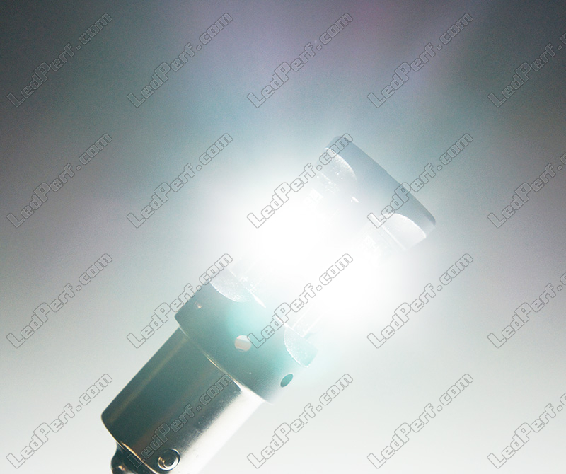 AMPOULE 45 LED CERAMIC-S® BAY15D P21/5W 1157 12V. Pour Auto, Moto, Quad,  veilleuse, stop, feux de jour.