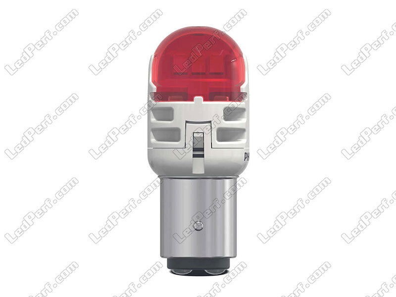 2 ampoules P21/5W LED rouges Philips - Feu Vert