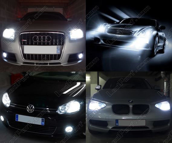 Pack Ampoules LED Phare Homologuées pour Mercedes Classe A W168