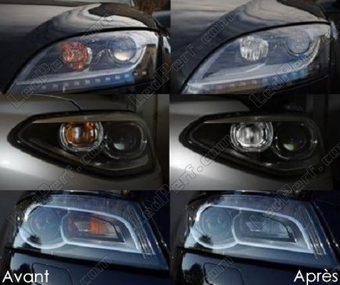 Led Clignotants Avant Nissan Patrol avant et apres