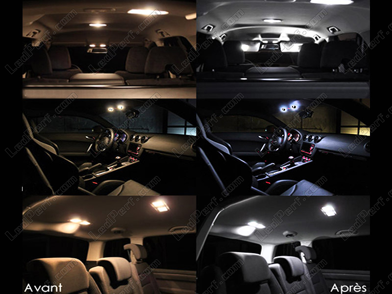 Éclairage Plaque d' Immatriculation LED pour Fiat SCUDO 2 Van