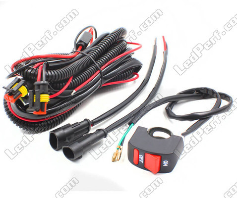 Cable D'alimentation Pour Phares Additionnels LED Aprilia Pegaso 650