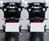 Comparatif avant et après installation des Clignotants dynamiques LED + feux stop pour BMW Motorrad F 800 GS (2007 - 2012)