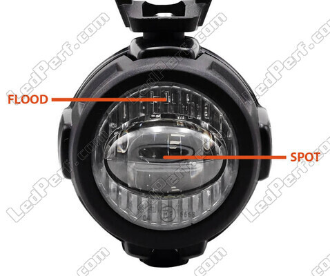 Optique lenticulaire au centre et strié aux extrémités pour CFMOTO Terracross 625 (2011 - 2013)