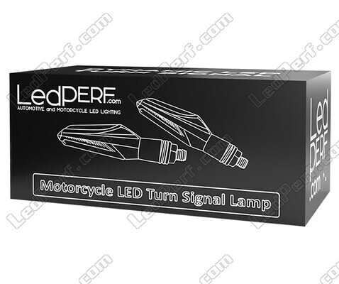 Packaging des clignotants dynamiques LED + feux de jour pour Derbi GPR 125 (2009 - 2015)