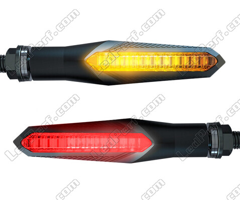 Clignotants dynamiques LED 3 en 1 pour Moto-Guzzi Breva 1100 / 1200