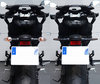 Comparatif avant et après le passage aux clignotants Séquentiels à LED de Triumph Tiger 1200