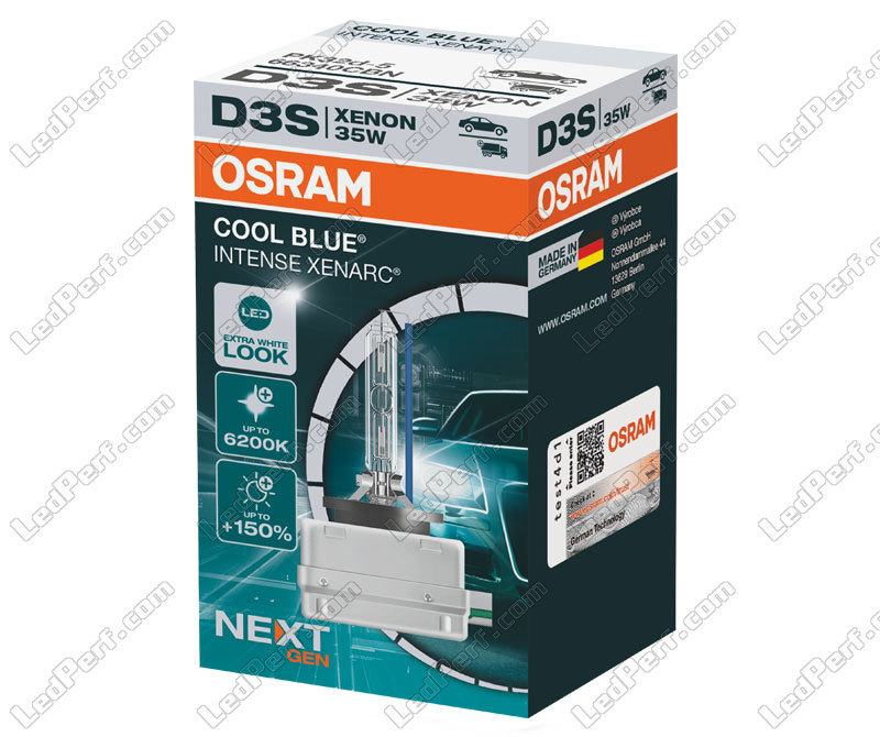 Ampoule Xénon D3S Osram Xenarc Cool Blue Intense NEXT GEN 6200K - 66340CBN