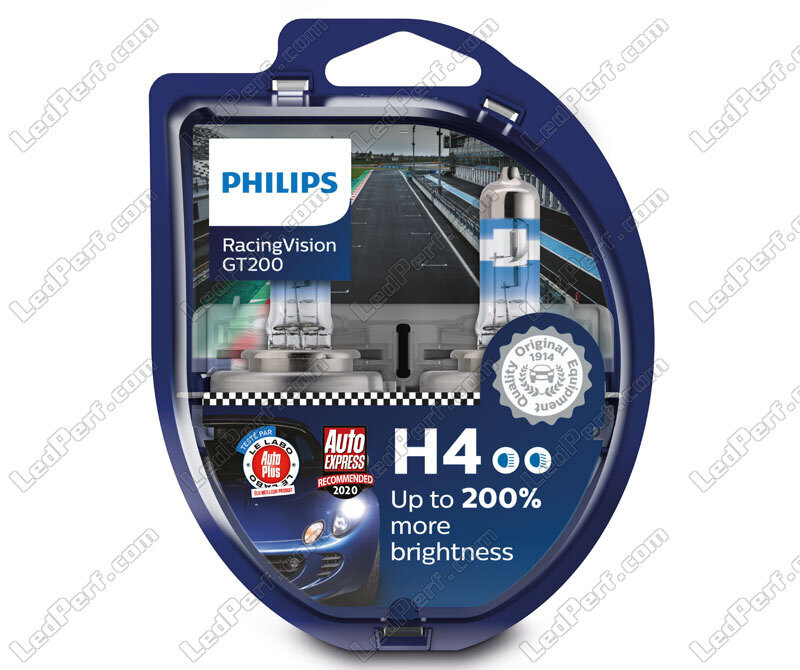 Ampoules Moto Philips Ampoule Feux De Route H4- Vision - 12v 60/55w -  Satisfait Ou Remboursé 