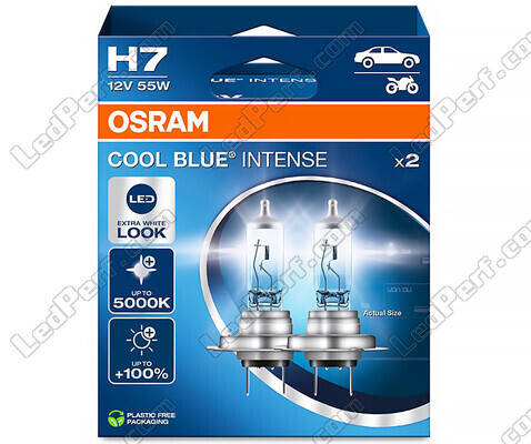 Paire d'Ampoules Osram H7 Cool blue Intense LED Effect 5000K