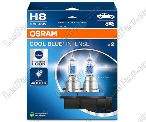 Paire d'Ampoules Osram H8 Cool blue Intense Next Gen LED Effect 4800K