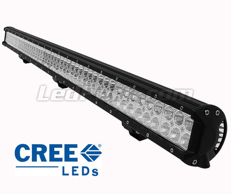Barre LED 4D Double Rangée 300W CREE pour 4X4, Camion et Tracteur.