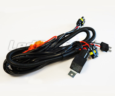 Harnais Fil Câble Câblage Relais Fusible Xénon Phare Fog Kit Pour HB3 HB4  H10 QK60487 - Cdiscount Auto