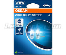 Paire d'ampoules W5W Osram Cool Blue Intense - 2825CBN-2BL