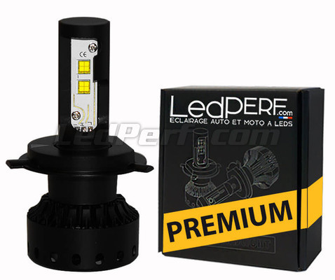 Ampoule H4 LED Moto - Taille Mini, Puissante et Ventilée - Port Offert !