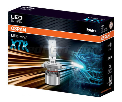 Ampoules LED H4 sans transformateur 64193DWESY-HCB